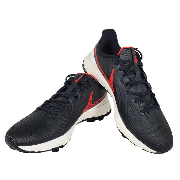 🔥Nike React Infinity Pro GOLF Shoes Mens Size 8 CT6620-002 Black Crimson - Picture 1 of 7